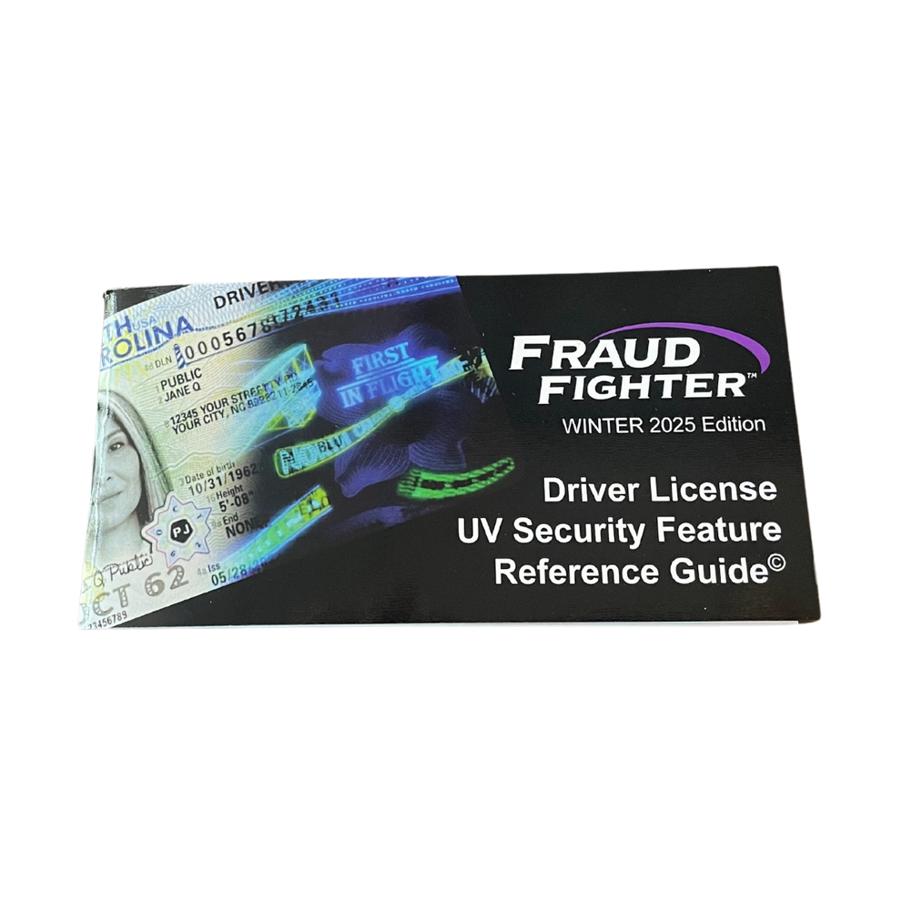 Driver License UV Security Feature Guide – FraudFighter